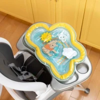 DISNEY BABY -WINNIE- Tapis d'eau pour bébé, jeu sensoriel et d'éveil?, gonflable, facile a nettoyer, pliable, des la naissance(m-6)