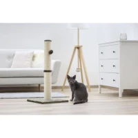 Poteau Griffoir chat - 78cm - KERBL - Gris - Sisal(m-5)