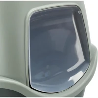 Bac a litiere TRIXIE Vico - Couvercle - Recyclé - 40 × 40 × 56 cm - Anthracite et gris-vert(m-3)