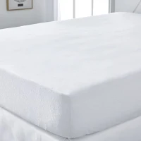 Protege matelas absorbant - TODAY - Essential - Pour lit 2 personnes - 140 x 190 cm - Anti-acarien(m-1)