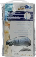 Housse de voiture - ECO BUDGET - Protection contre la poussiere - Imperméable - Polyéthylene - 430x165x120 cm(m-5)