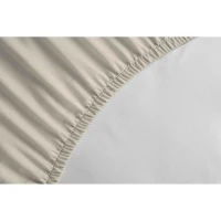Drap housse - 100% coton - 160 x 200 + Bonnet 35 cm - LOVELY HOME(m-1)