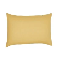Taie d'oreiller TODAY Essential - 50 x 70+5 cm - 100% Coton uni - Ocre(m-1)