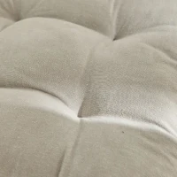 Assise matelassée - TODAY - CHARME - Chambray x Petite Broderie Berenice - 40 x 40 cm(m-5)