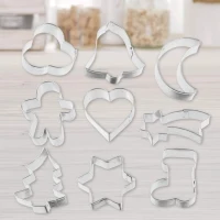 Ensemble avec plaque a pâtisserie extensible et 9 emporte-pieces sur cintre - ZENKER(m-6)