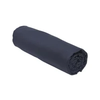 Drap housse TODAY Essential - 140 x 200+30 cm - 2 personnes - 100% Coton uni - Navy(m-1)