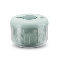 Essoreuse a salade poussoir - LIVOO - MEN434 - 4,2 L - Essorage via poussoir - Panier a égoutter - Compatible lave-vaisselle(m-3)