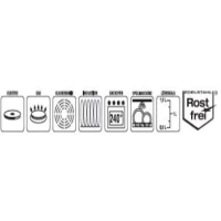 Faitout - GSW - RIGO - 24 cm - Induction - Acier inoxydable(m-4)