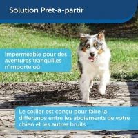 Collier anti aboiement pour Chien - PetSafe - Stimulation Eléctrostatique Progressive (6 Niveaux)(m-4)