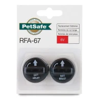 PetSafe - Lot de 2 Piles RFA-67 (6V) - Compatible Collier de Dressage, Anti-Aboiements et Anti-Fugue pour Chien(m-2)