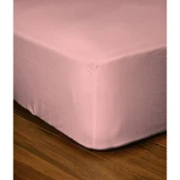 Drap-housse - LOVELY HOME - LH71627 - 160x200+30 cm - Rose(m-2)