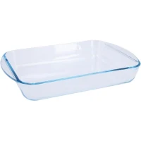 Plat a lasagnes - PYREX - 1450032 - Rectangulaire - En verre borosilicate - 35 x 23 cm(m-5)