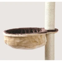 TRIXIE Sac confort pour arbre a chat Ø38 cm  - Brun et beige - Pour chat(m-1)