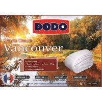 Couette chaude Vancouver - 240 x 260 cm - 400gr/m² - Blanc - DODO(m-6)