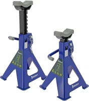 Chandelles a crémaillere Maxi 2 T hauteur 280 a 415mm - MICHELIN - Blocage facile et rapide avec levier + goupille de sécurité(m-1)