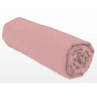 Drap-housse - LOVELY HOME - LH71631 - 160x200+25 cm - Rose(m-1)