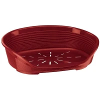 Panier-Corbeille SIESTA DELUXE Taille 4 - 61,5*45*21,5 cm - Bordeaux -FERPLAST(m-1)