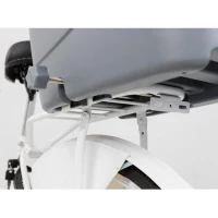 TRIXIE Panier pour porte-bagages en plastique et métal - 36 x 47 x 46 cm - Gris - Pour chien(m-4)