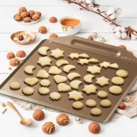 Plaque de cuisson au four sans rebords et 7 emporte-pieces de Noël - ZENKER(m-4)