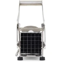 Coupe-frites - LIVOO - MEN410 - Acier inoxydable - 2 grilles - Pieds antidérapants et ventouse - Grilles compatible lave-vaisselle(m-2)