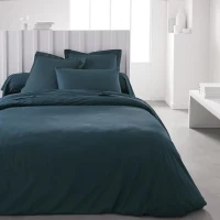 Drap housse Maison Lefebvre DH 2 pers 180x200cm Bonnet 30cm 100% coton 57 fils(m-2)
