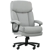 Ergonomiczny fotel biurowy z funkcją bujania, len.(m-1)