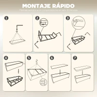 HOMCOM Banco Almacenaje Capacidad de 84 L 112x42x40cm Tapizado en Pana Pie de Cama para Sala de Estar Dormitorio Beige(m-7)