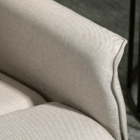 HOMCOM Sillón Relax Reclinable Eléctrico Levanta Personas con Mando a Distancia y Bolsillo Lateral Sillón Elevador Beige(m-9)