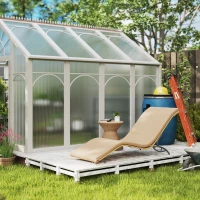 Outsunny Lettino prendisole in polyrattan da giardino con cuscino, resistente alle intemperie, portata 120 kg, 166 x 63 x 76 cm, Beige(m-4)