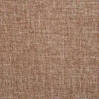 HOMCOM Commode Meuble de Rangement 5 tiroirs en Tissu 87,5 x 29 x 58 cm Marron et Beige(m-12)