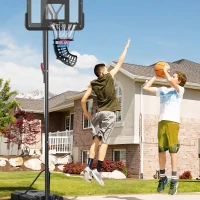 SPORTNOW Retorno da Bola de Basquetebol Sistema de Retorno da Bola Rotação a 360° 35,6x35,6x75,5 cm Preto(m-4)