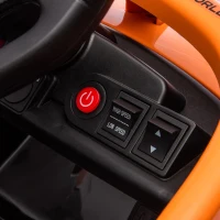 AIYAPLAY Mașină Electrică pentru Copii cu Telecomandă, Mașină cu Baterii, Mașină Electrică cu Suspensie, 115x67x50 cm, Portocaliu(m-8)