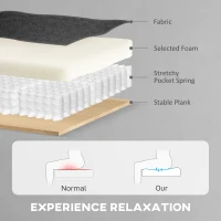 HOMCOM Power Recliner Chair, Reclining Chair with Remote, Pocket Springs, Silent Motor and Side Pockets, Black(m-7)