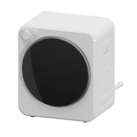 HOMCOM Uscător portabil cu evacuare 4 kg, uscător electric 400/800 W, 5 moduri de uscare, 48 x 44 x 57 cm, alb(m-5)