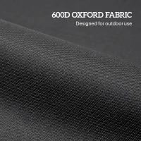 Outsunny 8 Pack Gazebo Sand Weights Bags, 40 kg 600D Heavy Duty Sand Bags Sandbags for Canopy Tent Legs, Without Sand, Black(m-7)