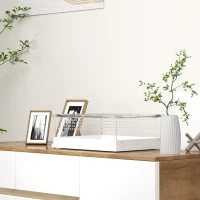 PawHut Acrylic Reptile Terrarium with Top Sliding Door, Vents,  for Snake, Frog, Spider, Gecko, Tarantula, 40 x 30 x 15 cm(m-8)