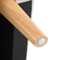 Canapé 2 places moderne en tissu chenille avec coussins épais, pieds robustes en bois massif, 162x74x77 cm, Beige(m-8)