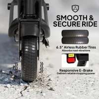 SPORTNOW Electric Scooter for Kids, with LED Display, Green(m-7)