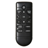 HOMCOM Elektrische Wandhaard, 1000W/2000W, LED-Vlameffect, Afstandsbediening, Stijlvol Uiterlijk, met Verwarmingsfunctie(m-13)