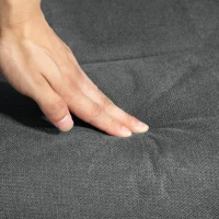 Fotel relaksacyjny z podnóżkiem, tapicerowany, z funkcją leżenia(m-9)