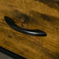 Komoda z materiałowymi szufladami, regał do przechowywania(m-8)