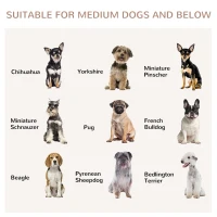 PawHut Klatka dla psa do domu, budka dla psa, klatka dla średnich psów, klatka z drzwiami, dom dla psa, klatka transportowa, biały, 80 x 50 x 56,5 cm(m-7)