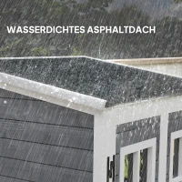 Skrzynia ogrodowa, drewniana, z zamkiem i 2 oknami(m-7)