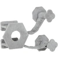 Kocia ścianka wspinaczkowa, legowisko, drapak, szary(m-1)