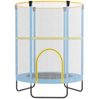 Trampolina dla dzieci Ø140 cm, wewnętrzna, z siatką ochronną(m-1)