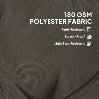 Zestaw 4 poduszek na krzesła 108x50x5 cm z wiązaniami(m-5)