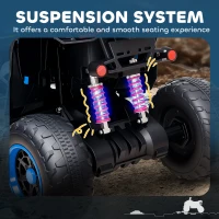 Elektro Quad dla dzieci 12V, 2 silniki, 3-6 km/h, Niebieski(m-6)