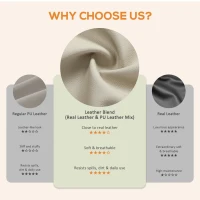 HOMCOM Fotel Relaksacyjny z Funkcją Leżenia, Masaż Kneting, Skóra Ekologiczna, Podwójny Fotel Masujący do Salonu, Sypialni Beżowy(m-5)