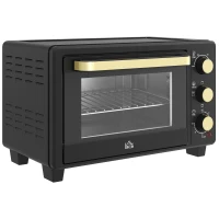 Mini piekarnik 16L, 1400W, 100-230℃, timer 60 min, czarny(m-1)