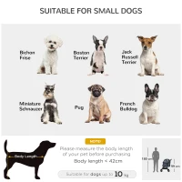 Wózek dla psa PawHut, składany, z poduszką, dla kotów(m-4)